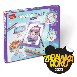 Avatar Tablet MANGA tablica podświetlana do rysowania awatarów Zabawka Roku 2023