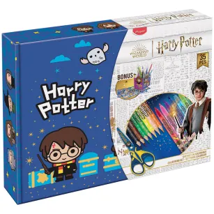 Harry Potter Zestaw do kolorowania 35 elementów w pudełku