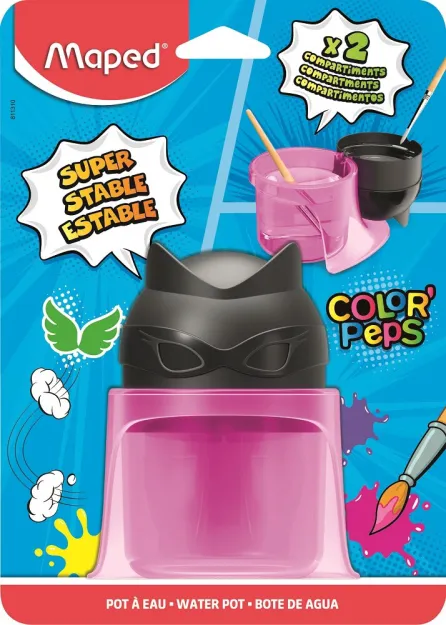 Контейнер Color Peps для води для малювання рожевий