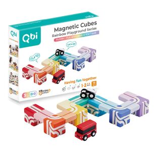 Klocki magnetyczne Qbi Builder - Fun and Learn STEM Track