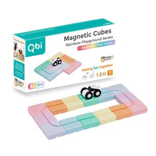 Klocki magnetyczne Qbi Beginner - Flat Puzzle