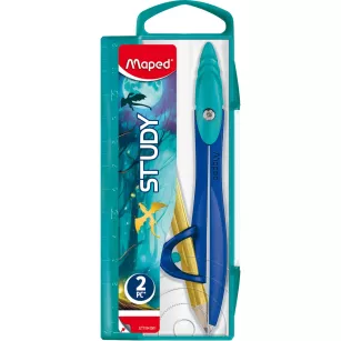 Cyrkiel szkolny Study DRAGON z ołówkiem