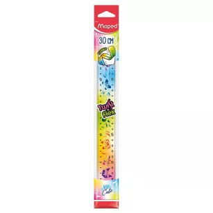 Linijka Mini Cute Twist'n Flex niełamliwa 30 cm 