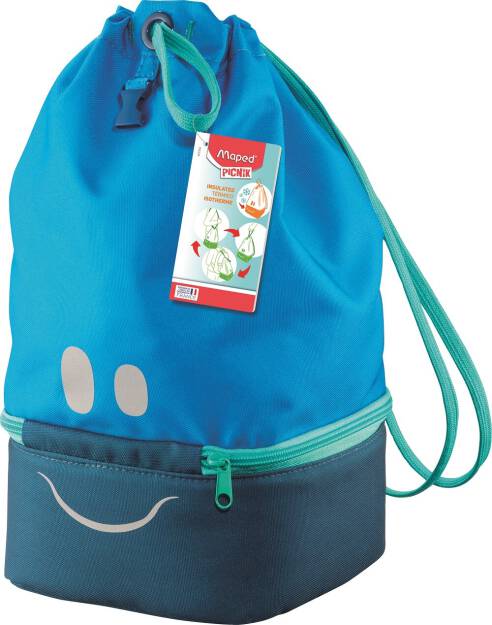 Termiczna torba śniadaniowa Maped Picnik Concept Kids niebieska