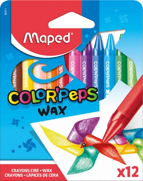 Kredki świecowe Maped Color Peps 12 kolorów