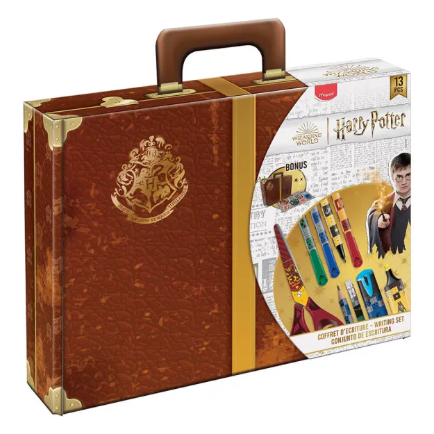 Harry Potter Zestaw 13 przyborów szkolnych w walizeczce