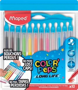Flamastry Color Peps Longlife Innovation 12 kolorów