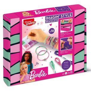 Barbie fabryka bransoletek z koralików na sznurku