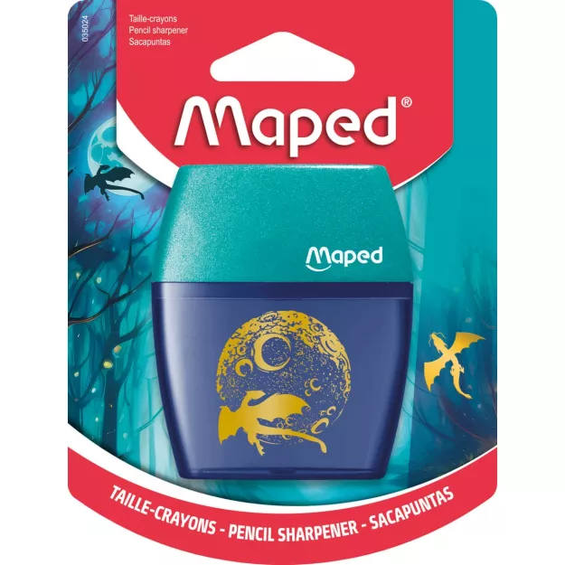 Temperówka z pojemnikiem Shaker DRAGON z 2 otworami