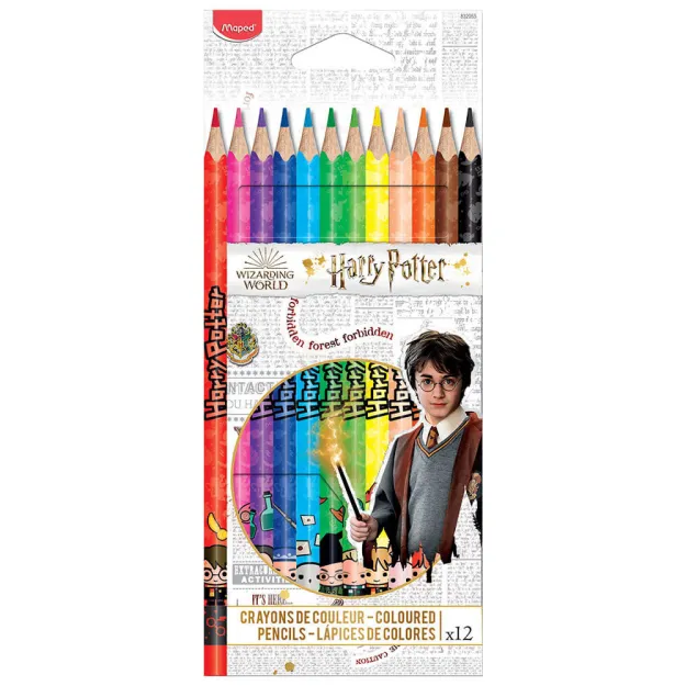 Harry Potter Kredki 12 kolorów