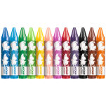 Grube kredki świecowe JUMBO MUMINKI 12 kolorów - 2