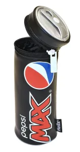 Czarny piórnik tuba Pepsi Max Maped Helix
