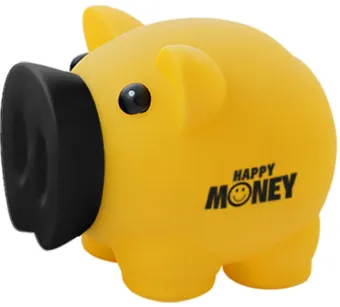 Mini świnka skarbonka na prezent Happy Money