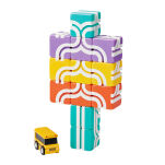 Klocki magnetyczne Qbi Happy School Bus - 4