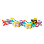 Klocki magnetyczne Qbi Happy School Bus - 5