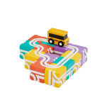 Klocki magnetyczne Qbi Happy School Bus - 6