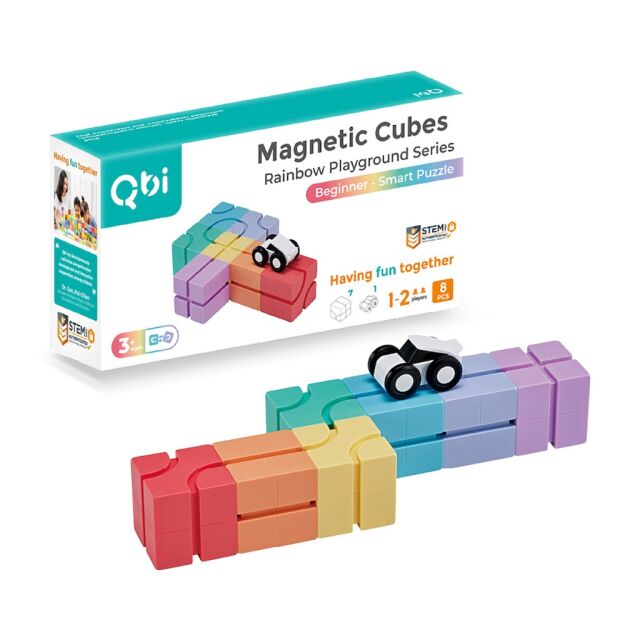 Klocki magnetyczne Qbi Beginner - Smart Puzzle