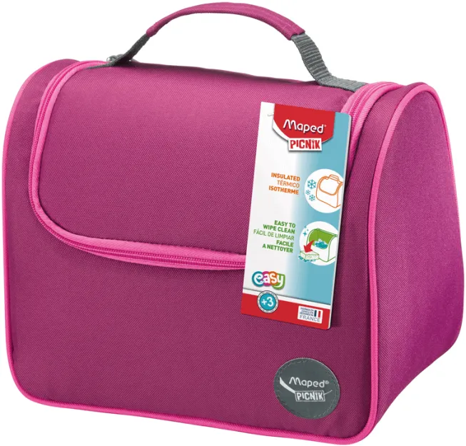 Термічна сніданкова сумка Maped Picnik рожева